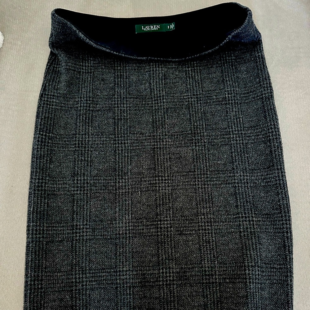 Ralph Lauren Wool Pencil Skirt